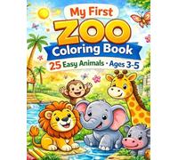 My First Zoo Coloring Book