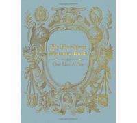 My Five-Year Memory Book, One Line A Day: (5 year mindfulness Journal for Daily Reflection, Gratitude, Memories Keepsake)-Vintage Blue