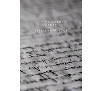 My five year story - Self-Knowledge: Answer one question a day and map the landscape of your inner world over five years | Mindfulness, Self-care, Undated | Inspired by Japanese time culture