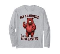 My Flabbers Have Been Gasted Funny Meme Quote Bear Maglia a Manica