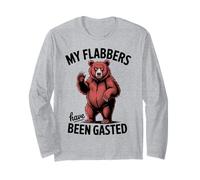 My Flabbers Have Been Gasted Funny Meme Quote Bear Maglia a Manica