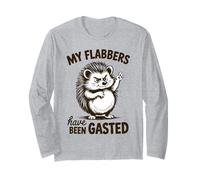 My Flabbers Have Been Gasted Funny Meme Quote Hedgehog Maglia a Manica