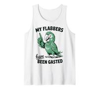 My Flabbers Have Been Gasted Funny Meme Quote Parrot Canotta