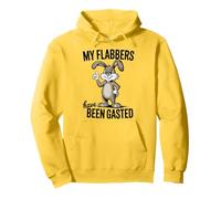 My Flabbers Have Been Gasted Funny Meme Quote Rabbit Felpa con Cappuccio