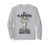 My Flabbers Have Been Gasted Funny Meme Quote Rabbit Maglia a Manica