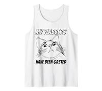 My Flabbers Have Been Gasted | Funny Surprised Cat Meme Tee Canotta