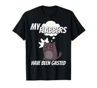My Flabbers Have Been Gasted | Funny Surprised Cat Meme Tee Maglietta
