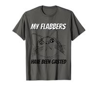 My Flabbers Have Been Gasted | Funny Surprised Cat Meme Tee Maglietta