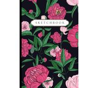 My Floral Sketchbook - Quaderno da Disegno Creativo per Ragazze | 120 Pagine Vuote | 6x9": Sketchbook Colorato Copertina a Fiori - Per Disegni, Scarabocchi e Idee Brillanti