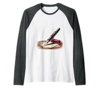 My Fountain Pen Scoffs at Your Cheap Pen - Maglia con Maniche Raglan