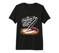 My Fountain Pen Scoffs at Your Cheap Pen - Maglietta Premium