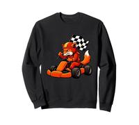 My Fox Drives Better Than You, Divertente Grafica per Kart da Corsa Felpa