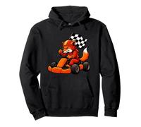 My Fox Drives Better Than You, Divertente Grafica per Kart da Corsa Felpa con Cappuccio