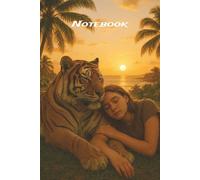 My Friendly Tiger: Ruled Journal Notebook | 6 x 9 inches | 160 pages | For Kids, Teens, Adults and Animal Lovers