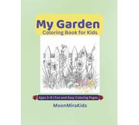 My Garden Coloring Book for Kids: Ages 3-8 | Fun and Easy Coloring Pages
