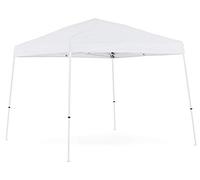 Gazebo estensibile misura 3x3 bianco per fiere arredo giardino per esterno easy