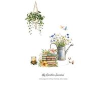 My Garden Journal: Minimalist Botanical Cover with Floral Accents | Wide Ruled Blank | 6" x 9" | 120 Pages | A Space to Write, Dream & Grow Every Day