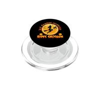 My German Shepherd Rides Shotgun Dog Halloween Costumes PopSockets PopGrip per MagSafe