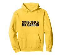 My Girlfriend Is My Cardio Felpa con Cappuccio