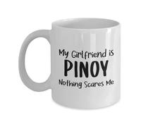 My Girlfriend Is Pinoy Tazze Unico Mug Resistente Tazzine Da Caffè Per Espresso Tè Casa 330Ml