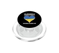 My Girlfriend Is Ukrainian Nothing Scares Me - Cuore design PopSockets PopGrip per MagSafe