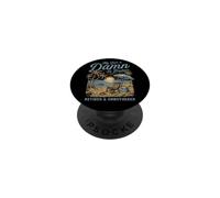 My Give A Damn Is Broken Funny Retirement Beach PopSockets PopGrip Adesivo