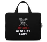 My goal is to deny your lacrosse borsa per computer portatile custodia protettiva per tablet custodia con manico da 17 pollici