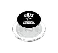 My goat Is My Social Life PopSockets PopGrip per MagSafe