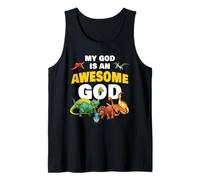 My God is an Awesome God - Christian Faith Kids Dinosaur Canotta