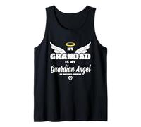 My Grandad Is My Guardian Angel He Watches Over Me in Memory Canotta