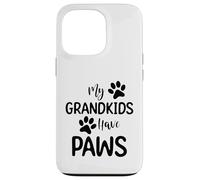 My Grandkids Have Paws Funny Dog Cat Nonna Nonna Custodia per iPhone 13 Pro