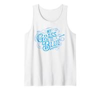My Grass Is Blue Vintage Bluegrass Banjo Canotta