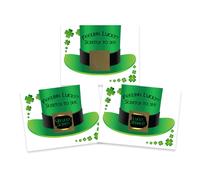 My gratch offs 26 pack St. Patrick's Day Luck of the Irish Leprechaun Cappello Scratch Off Game Cards St. Patty's Days Shamrock Party Favours
