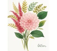 My Gratitude Journal: A Floral Watercolor Journal for Reflection, Thankfulness & Mindful Living: A Guided Notebook for Daily Mindfullness & Thanksgiving, 7.5 x 9.25, 120 pages, With Prompts