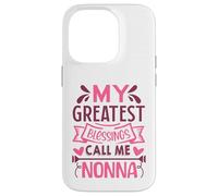 My Greatest Blessings Call Me Nonna Grandma Custodia per iPhone 14 Pro