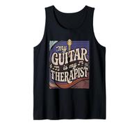 My Guitar Is My Therapist Musicista acustico --- Canotta