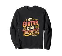 My Guitar Is My Therapist Musicista acustico |--- Felpa