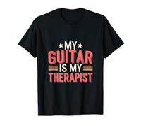 My Guitar Is My Therapist Musicista acustico ------- Maglietta