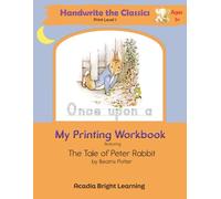 My Handwriting Workbook featuring The Tale of Peter Rabbit