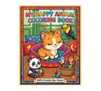My Happy Animal Coloring Book