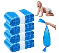 My Happy Nappy 4 Ricariche Compatibili con Tommee Tippee Twist & Click, Sangenic Tec, Simplee Sangenic e LitterLocker - Sacchetti Profumati 8 Metri Anti-Odore