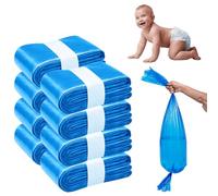 My Happy Nappy 8 Ricariche Compatibili con Tommee Tippee Twist & Click, Sangenic Tec, Simplee Sangenic e LitterLocker - Sacchetti Profumati 8 Metri Anti-Odore
