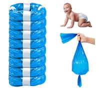 My Happy Nappy 8 Ricariche Compatibili con Tommee Tippee Twist & Click, Sangenic Tec, Simplee Sangenic e LitterLocker - Sacchetti Profumati 4,5 Metri Anti-Odore