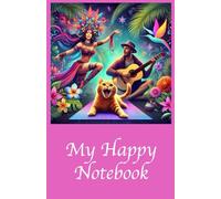 My Happy Notebook: Yoga Cat Notebook