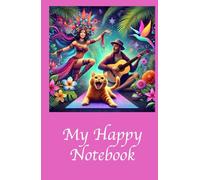 My Happy Notebook: Yoga Cat Notebook