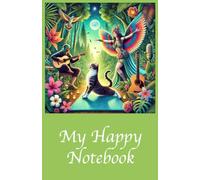My Happy Notebook: Yoga Cat Notebook
