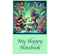 My Happy Notebook: Yoga Cat Notebook