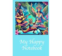 My Happy Notebook: Yoga Cat Notebook