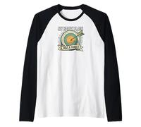 My Happy Place Has A Target Archery Arrow Maglia con Maniche Raglan