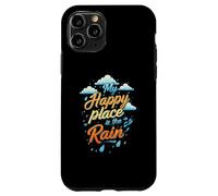 My Happy Place is the Rain - Rainy Day Lover Custodia per iPhone 11 Pro